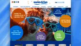 What Swim-fun.com website looked like in 2019 (4 years ago)