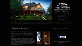 What Sauntrymansion.com website looked like in 2019 (4 years ago)