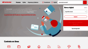 What Santander-serfin.com website looked like in 2019 (4 years ago)
