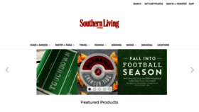 What Southernlivingstore.com website looked like in 2019 (4 years ago)