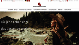 What Schweizer-messer-shop.at website looked like in 2019 (4 years ago)