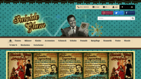 What Suicideglam.com website looked like in 2019 (4 years ago)