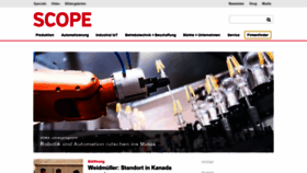 What Scope-online.de website looked like in 2019 (4 years ago)
