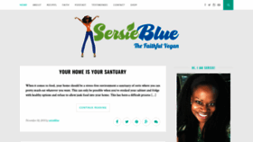 What Sersieblue.com website looked like in 2019 (4 years ago)