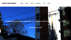 What Seattlefairgrowth.org website looked like in 2019 (4 years ago)