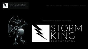 What Stormkingproductions.com website looked like in 2019 (4 years ago)