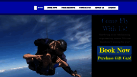 What Skydivevancouverisland.com website looked like in 2019 (4 years ago)