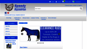 What Speedyequestrian.co.uk website looked like in 2019 (4 years ago)