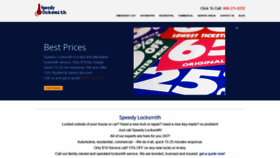 What Speedylocksmith.net website looked like in 2019 (4 years ago)