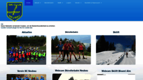 What Skiclub-neubau.de website looked like in 2019 (4 years ago)