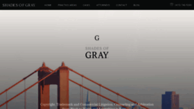 What Shadesofgray.law website looked like in 2019 (4 years ago)