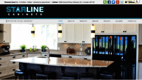 What Starlinecabinets.com website looked like in 2019 (4 years ago)