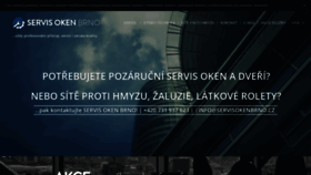 What Servisokenbrno.cz website looked like in 2019 (4 years ago)