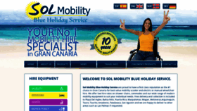 What Solmobility.com website looked like in 2019 (4 years ago)