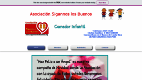 What Sigannoslosbuenos.org website looked like in 2019 (4 years ago)