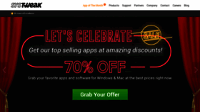 What Systweak.com website looked like in 2019 (5 years ago)
