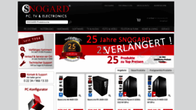 What Snogard.de website looked like in 2019 (4 years ago)