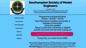 What Southamptonsme.org website looked like in 2019 (4 years ago)