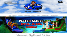 What Skypiratesinflatables.com website looked like in 2019 (4 years ago)