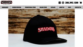 What Shadows.com website looked like in 2019 (4 years ago)