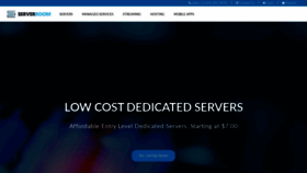What Serverroom.us website looked like in 2019 (4 years ago)