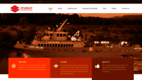 What Synergyshipbuilders.com website looked like in 2019 (4 years ago)