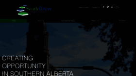 What Southgrow.com website looked like in 2019 (4 years ago)
