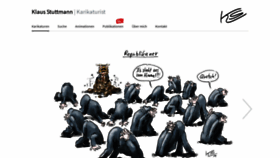 What Stuttmann-karikaturen.de website looked like in 2019 (4 years ago)