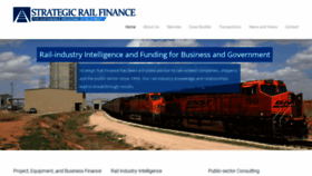 What Strategicrail.com website looked like in 2019 (4 years ago)