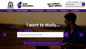 What Southmetrotafe.wa.edu.au website looked like in 2019 (4 years ago)