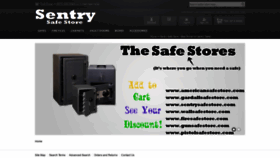What Sentrysafestore.com website looked like in 2019 (4 years ago)