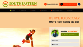 What Southeasternwellness.com website looked like in 2019 (4 years ago)