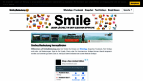 What Smileybedeutung.com website looked like in 2019 (4 years ago)