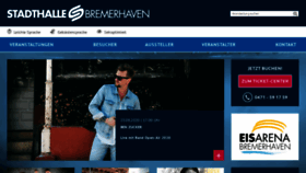What Stadthalle-bremerhaven.de website looked like in 2019 (4 years ago)