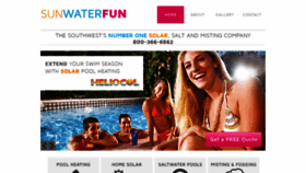 What Sunwaterfun.com website looked like in 2019 (4 years ago)