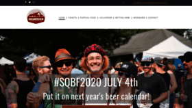 What Squamishbeerfestival.com website looked like in 2019 (4 years ago)