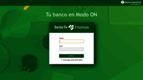 What Santafeempresas.bsf.com.ar website looked like in 2019 (4 years ago)
