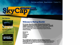 What Skycapshuttle.com website looked like in 2019 (4 years ago)