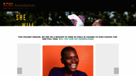 What Souluganda.org website looked like in 2019 (4 years ago)