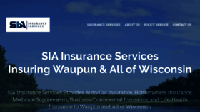 What Siainsurance.com website looked like in 2019 (4 years ago)