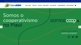 What Sistemaocbpiaui.coop.br website looked like in 2019 (4 years ago)