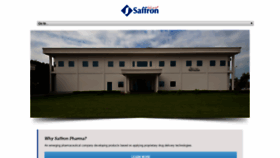 What Saffronpharma.com website looked like in 2019 (4 years ago)