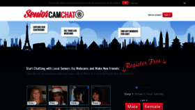 What Seniorcamchat.com website looked like in 2019 (4 years ago)