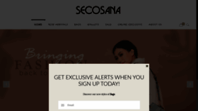 What Secosana.com.ph website looked like in 2019 (4 years ago)