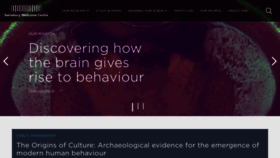 What Sainsburywellcome.org website looked like in 2019 (4 years ago)