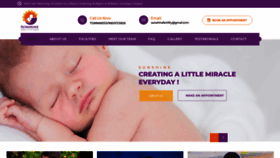 What Sunshinefertility.com website looked like in 2019 (4 years ago)