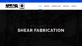 What Shearfabrication.com website looked like in 2019 (4 years ago)