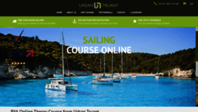 What Sailingcourseonline.co.uk website looked like in 2019 (4 years ago)