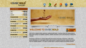 What Svbcgold.com website looked like in 2019 (4 years ago)