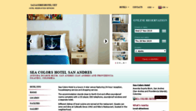 What Sea-colors-hotel.sanandreshotel.net website looked like in 2019 (4 years ago)